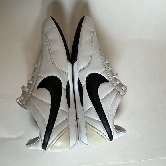 Nike Shoes Women's 7.5 Sprint Sister Athletic Sneakers 311919-101 White Leather - Picture 6 of 16